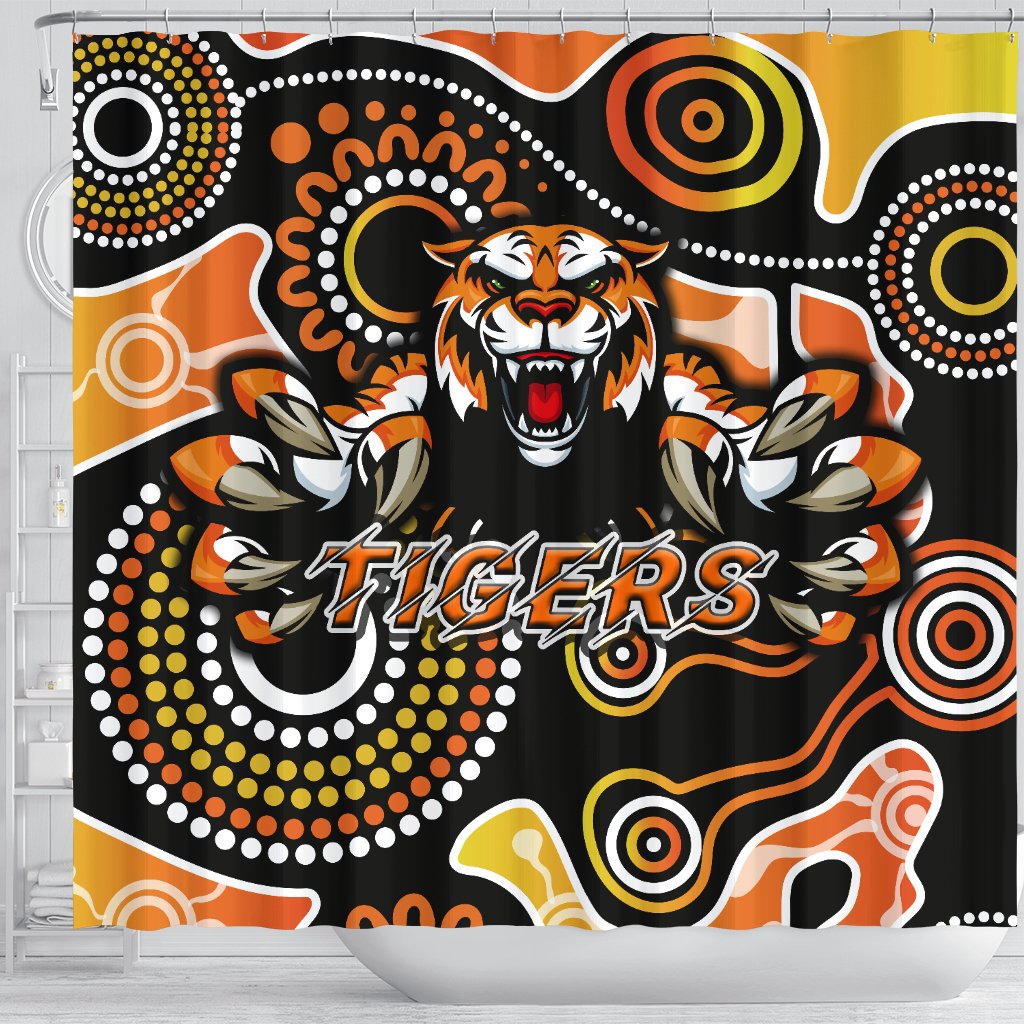 wests-shower-curtain-rugby-tigers-indigenous