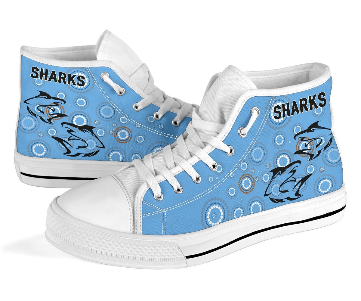 cronulla-high-top-shoe-sharks-unique-indigenous