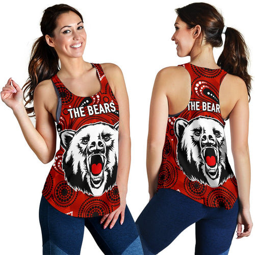 North Sydney Women's Racerback Tank The Bears Indigenous - Vibe Hoodie