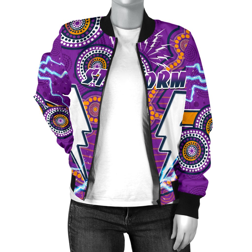 storm-women-bomber-jacket-melbourne-indigenous-thunder