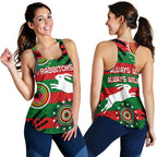 Naidoc Rabbitohs Women Racerback Tank Aboriginal Vibes - Vibe Hoodie