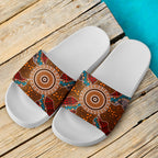 aboriginal-slide-sandals-aboriginal-patterns-ver01-white