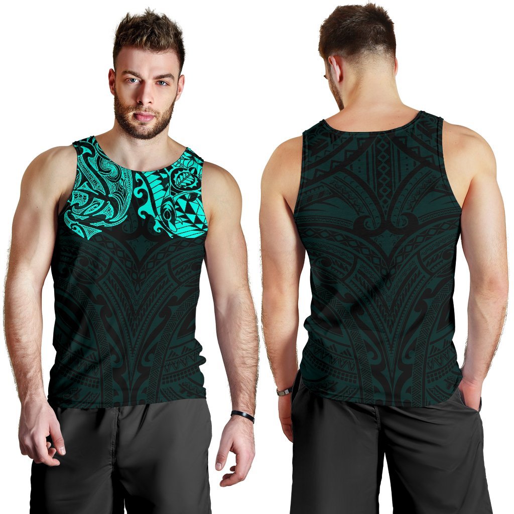 new-zealand-mens-tank-top-maori-polynesian-tattoo-turquoise