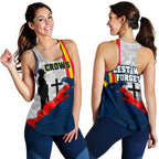 Adelaide Women's Racerback Tank Special Crows Anzac Day - Vibe Hoodie