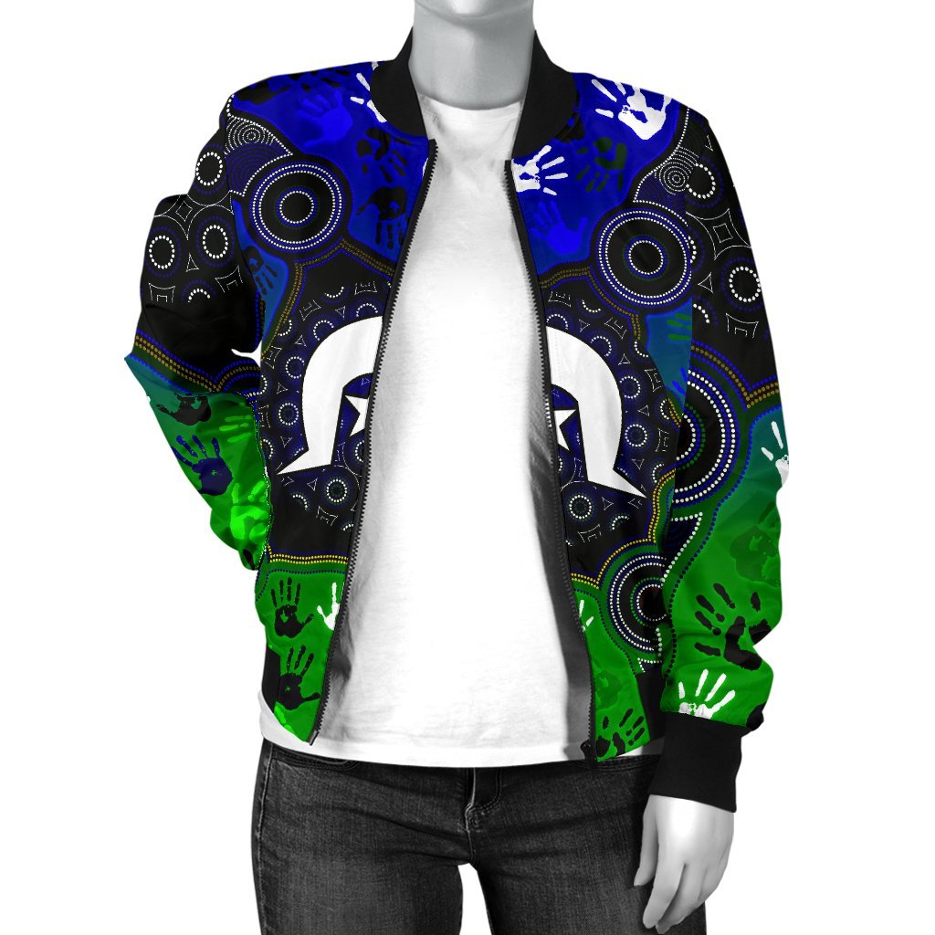 aboriginal-womens-bomber-jacket-torres-strait-symbol-with-indigenous-patterns