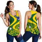 Racerback Tank - Australia National Color Tank Top - Women - Vibe Hoodie
