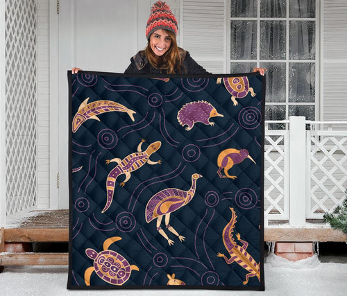 premium-quilt-indigenous-animals-patterns