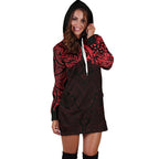 new-zealand-womens-hoodie-dress-maori-polynesian-tattoo-red