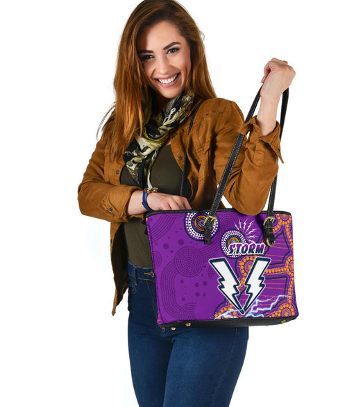 storm-small-leather-tote-melbourne-indigenous-thunder