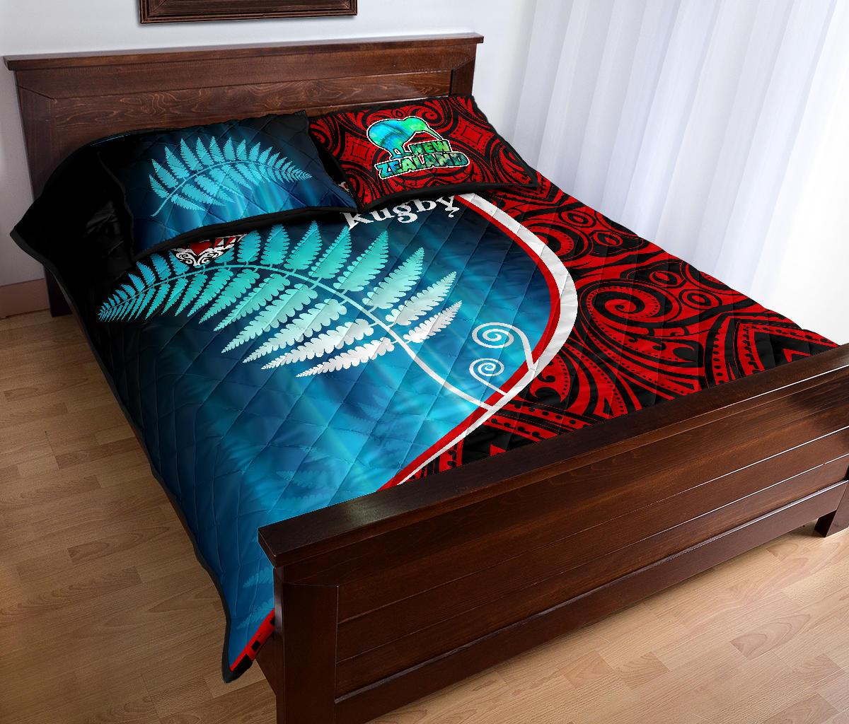 aotearoa-rugby-black-maori-quilt-bed-set-kiwi-and-silver-fern-new-zealand