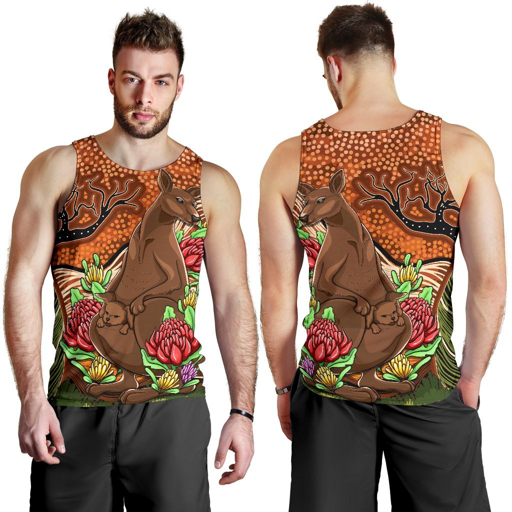 aboriginal-mens-tank-top-kangaroo-with-indigenous-tree