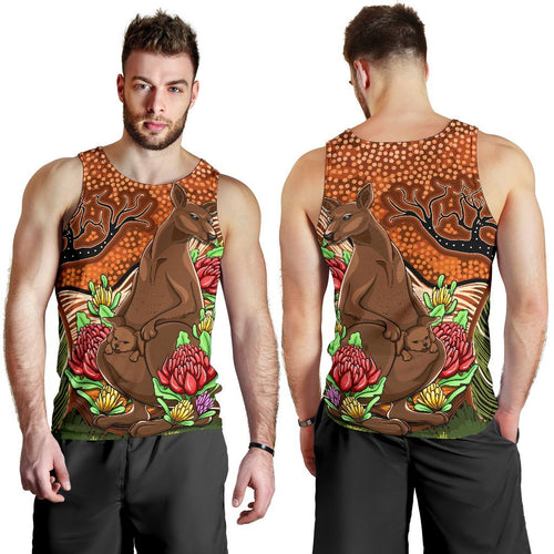 aboriginal-mens-tank-top-kangaroo-with-indigenous-tree