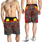 mens-short-aboriginal-sublimation-dot-pattern-style-red