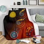 personalised-premium-blanket-flowers-on-the