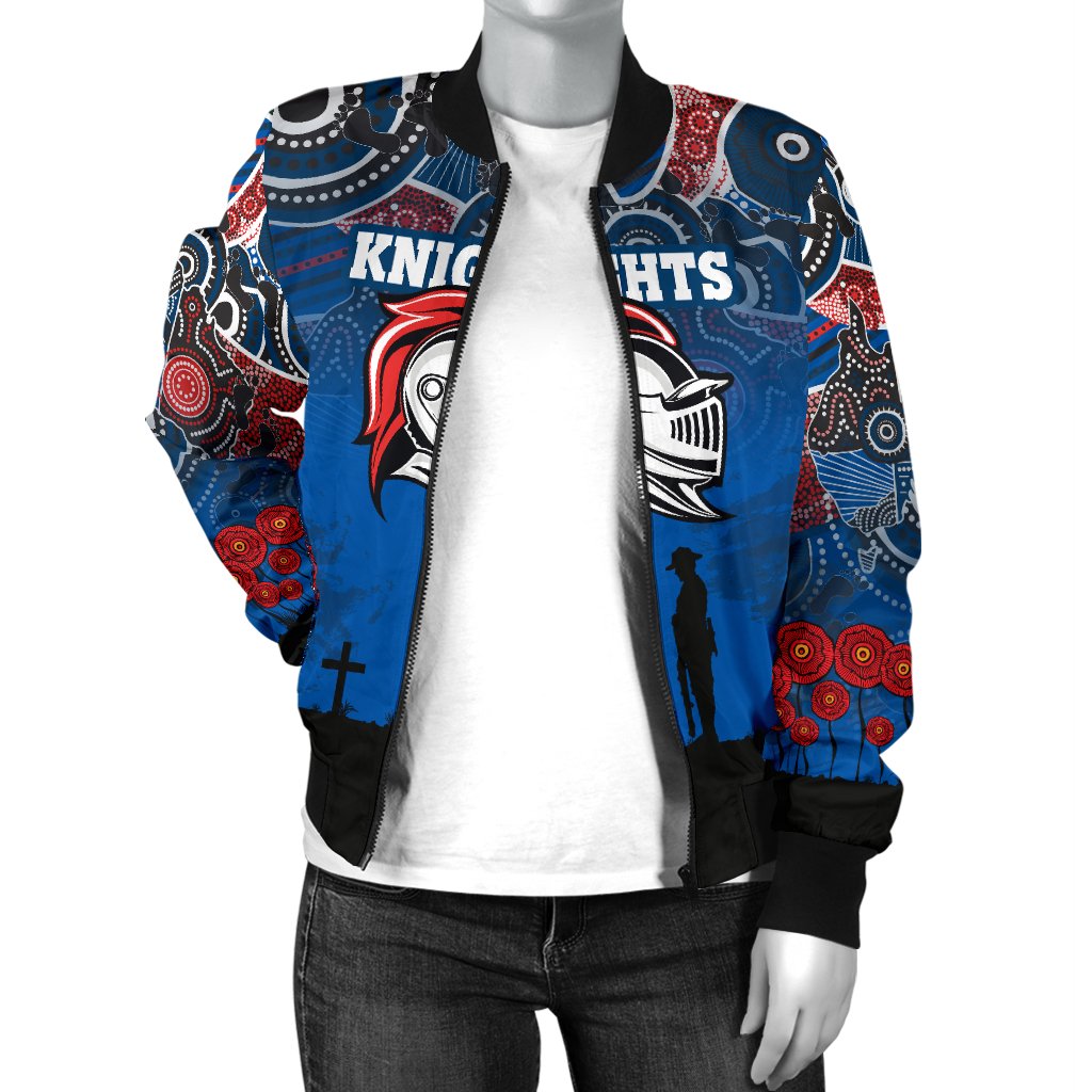 custom-personalised-knights-womens-bomber-jacket-newcastle-anzac-day-aboriginal
