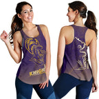 Kolkata Cricket Women Racerback Tank Knight Version KKR - Vibe Hoodie