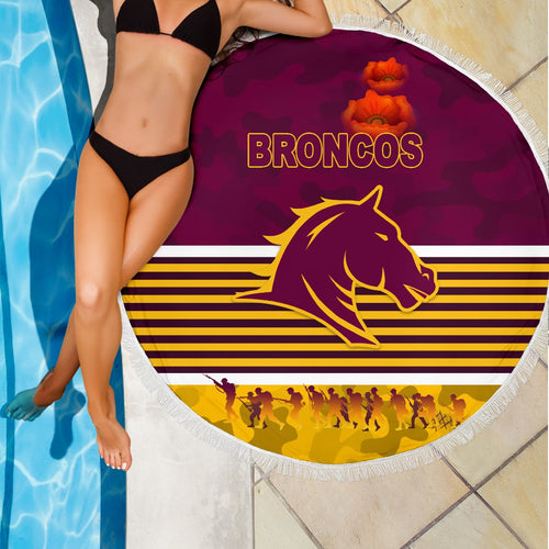brisbane-broncos-beach-blanket-anzac-day-simple-style-maroon