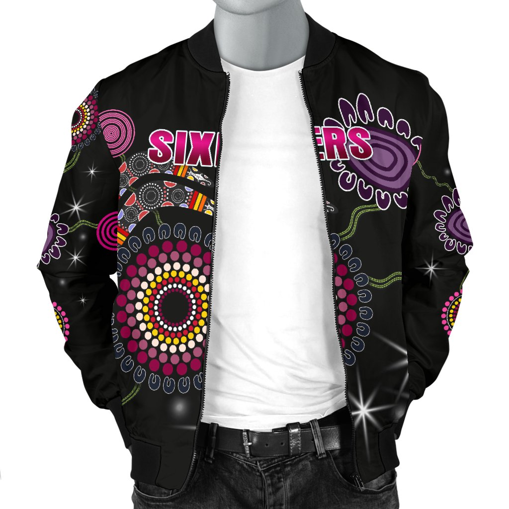 sydney-mens-bomber-jacket-sixers-indigenous-black