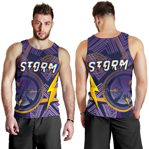 combo-men-tank-top-and-men-short-storm-simple-indigenous-purple