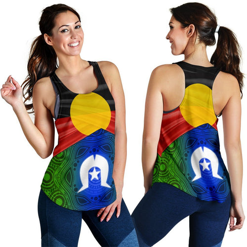Naidoc Women's Racerback Tank - We Always Together - Vibe Hoodie