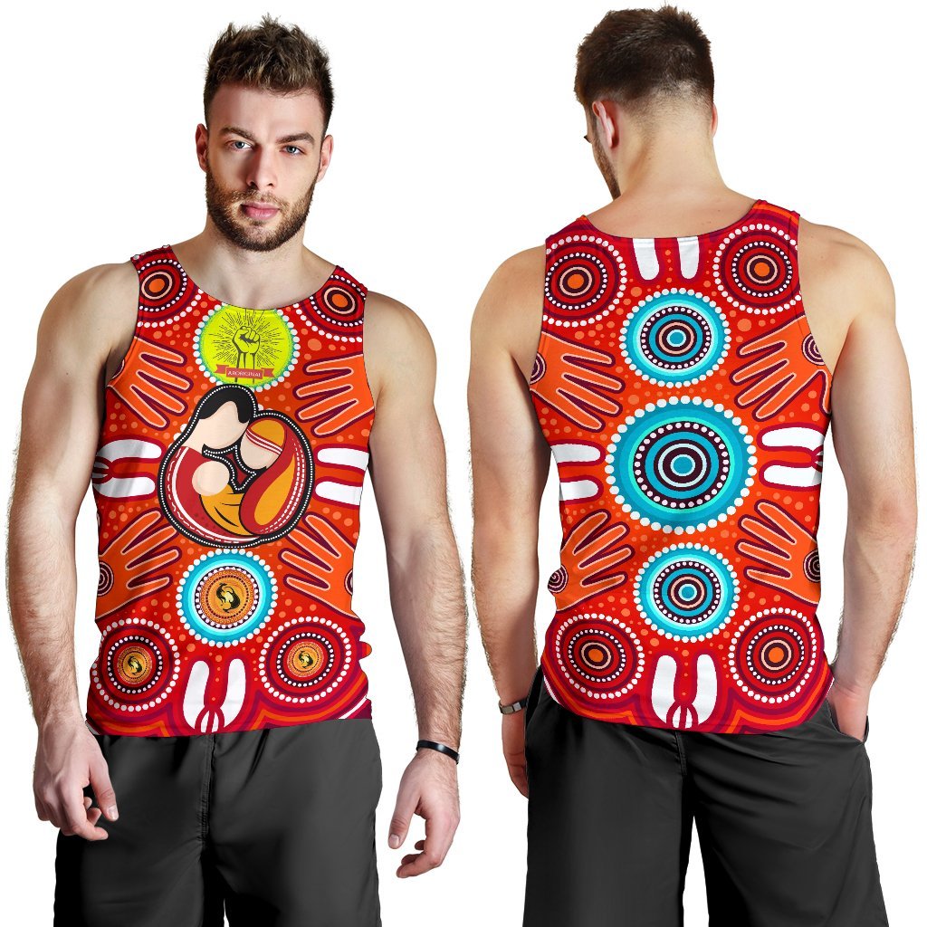 mens-tank-top-aboriginal-family-with-dot-painting-art-2