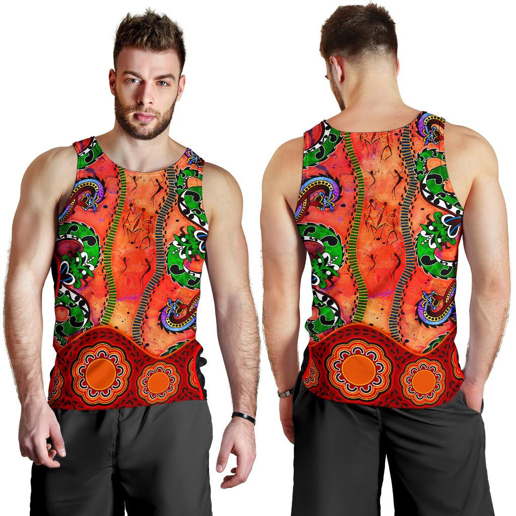 aboriginal-mens-tank-top-aussie-indigenous-patterns-orange