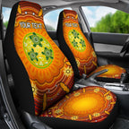 custom-text-aboriginal-car-seat-covers-turtle-circle-dot-painting-art