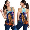 Anzac Women's Racerback Tank - Australian Soldier - Vibe Hoodie