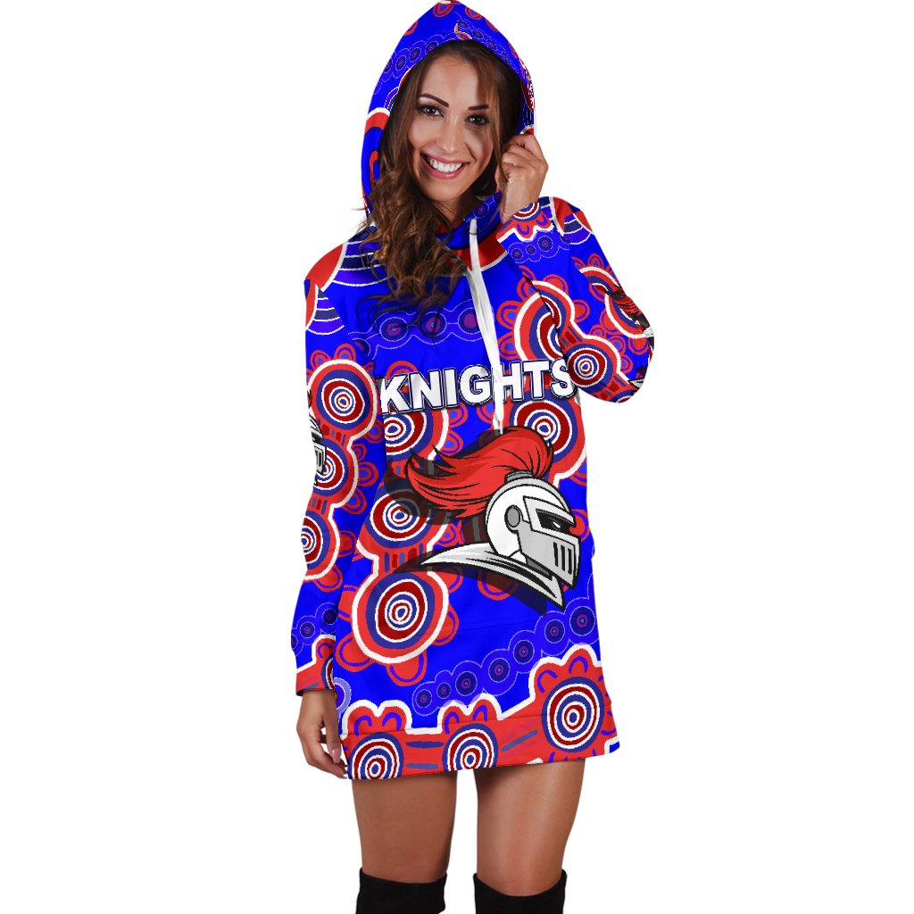 newcastle-knights-womens-hoodie-dress-indigenous