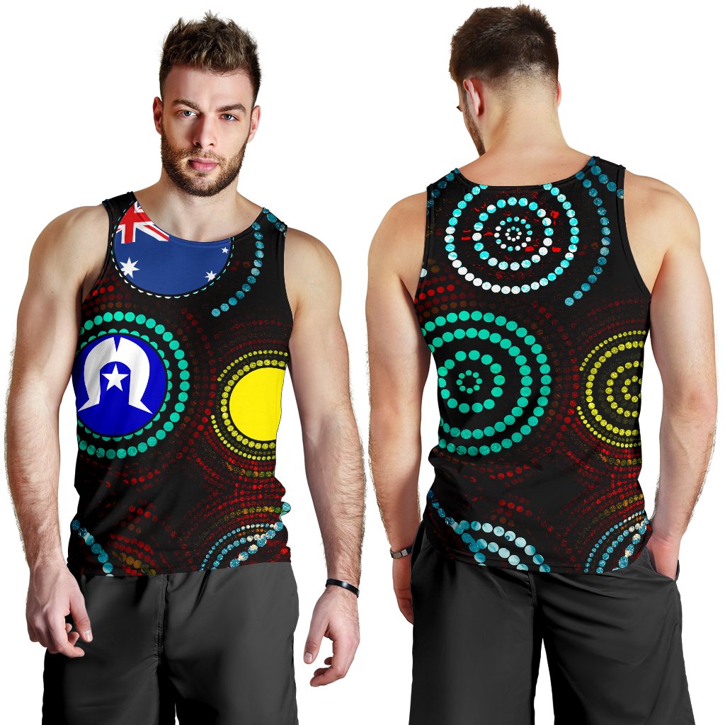 mens-tank-top-aboriginal-dot-painting-flag