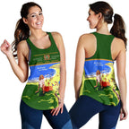 Racerback Tank - Queensland Tank Top Vintage Poster - Women - Vibe Hoodie