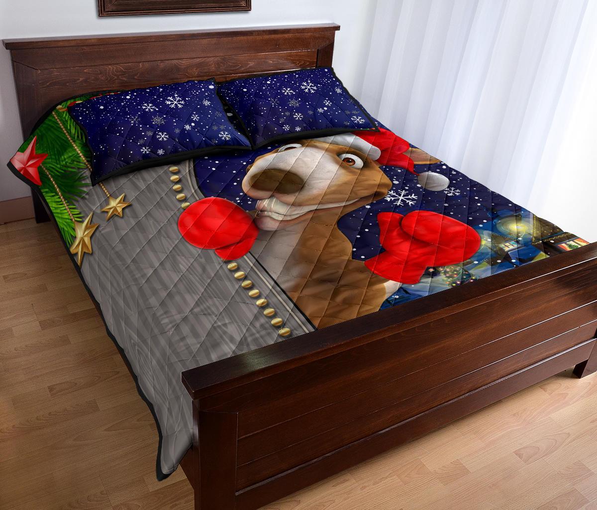 christmas-quilt-bed-set-funny-kangaroo-christmas