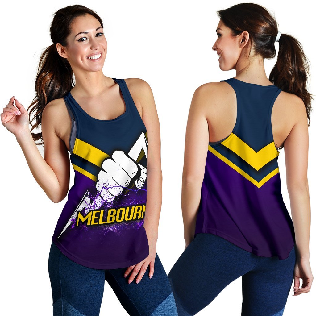 Melbourne Women's Racerback Tank Thunder - Vibe Hoodie