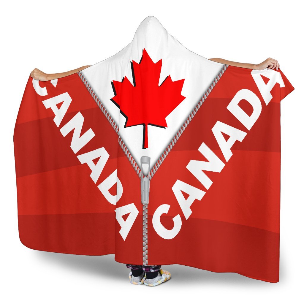 canada-hooded-blanket-with-straight-zipper-style-red