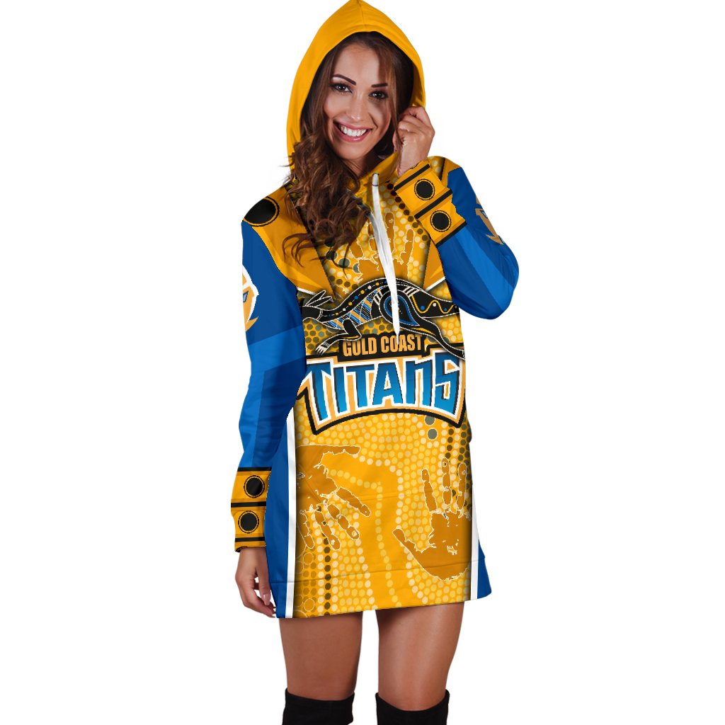 titans-womens-hoodie-dress-gold-coast-aboriginal-armor-version