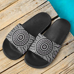 aboriginal-slide-sandals-aboriginal-patterns-ver02-black