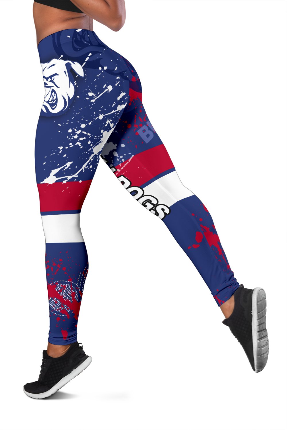 western-bulldogs-womens-leggings