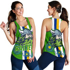 Canberra Women Racerback Tank Raiders Indigenous - Vibe Hoodie