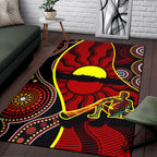 area-rug-australia-aboriginal-dots-with-didgeridoo