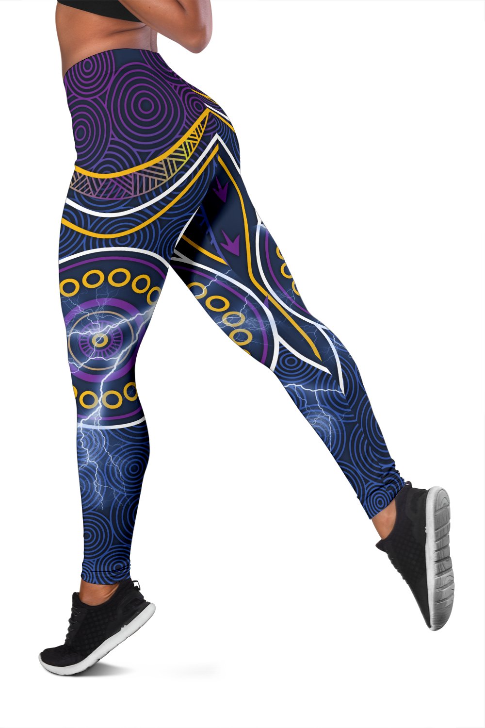 melbourne-women-leggings-lightning-storm-indigenous