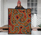 aboriginal-premium-quilt-indigenous-circle-dot-painting-ver01