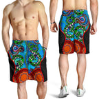 aboriginal-mens-shorts-aussie-indigenous-patterns-blue