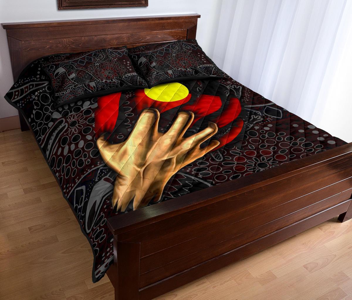 aboriginal-quilt-bed-set-aboriginal-blood-in-me