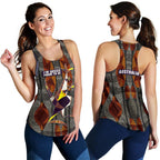 Racerback Tank - Kangaroo Top Tank Aboriginal Patterns - Women - Vibe Hoodie