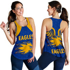 Eagles Women Racerback Tank West Coast - Royal Blue - Vibe Hoodie