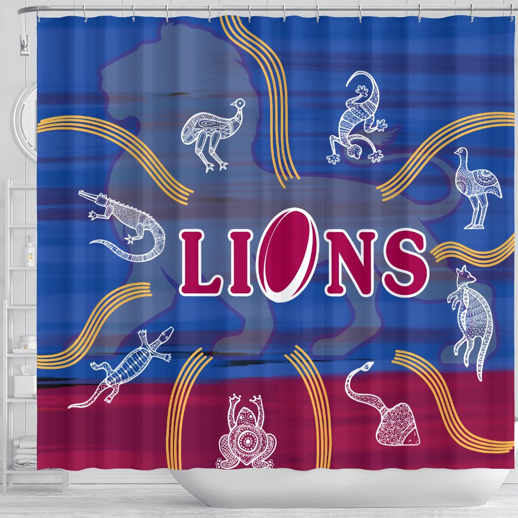 brisbane-shower-curtain-proud-lions-simple