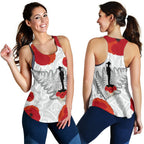 Anzac Maori Women Racerback Tank Silver Fern Lest For Get - Vibe Hoodie