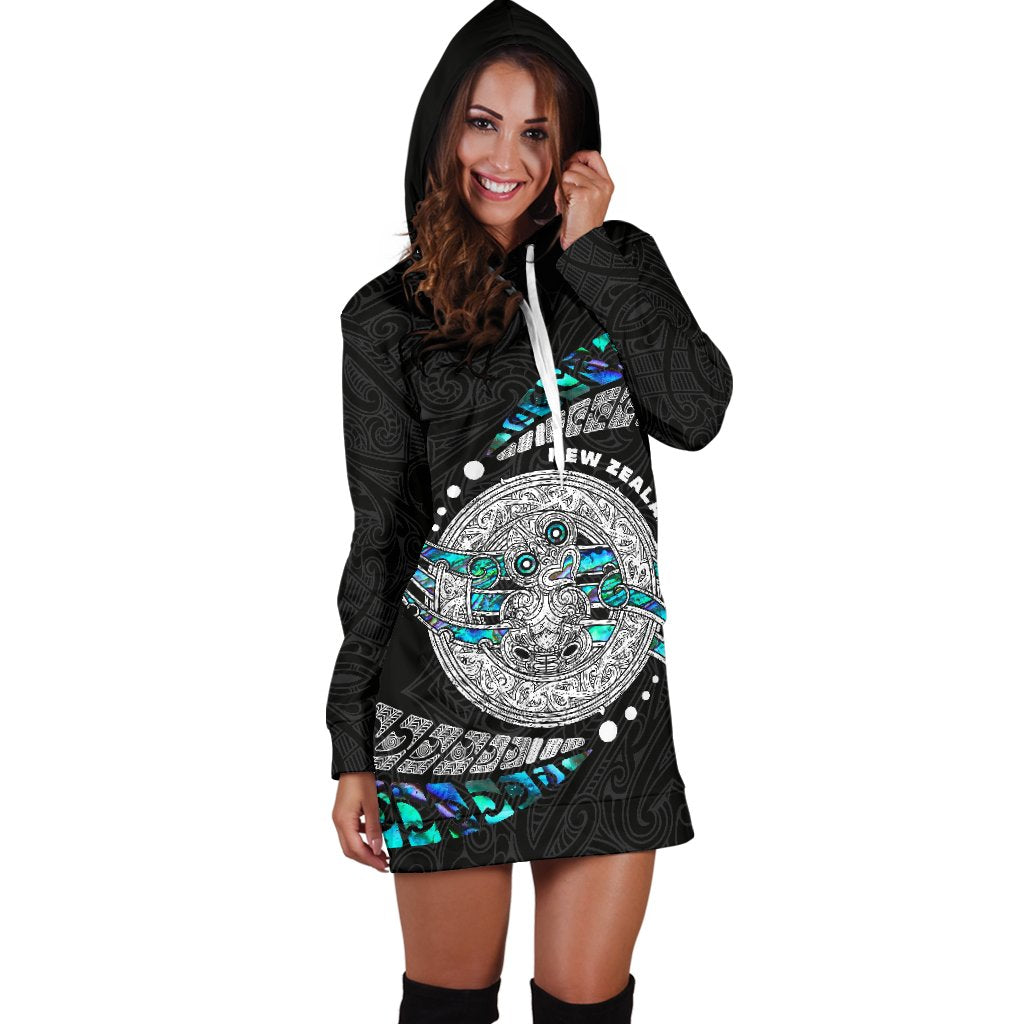 maori-new-zealand-womens-hoodie-dress-hei-tiki-sport-style