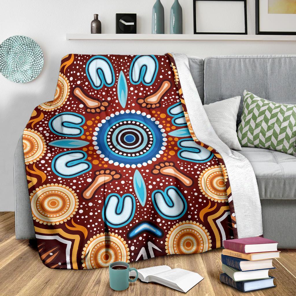 premium-blanket-indigenous-circle-dot-painting-ver02