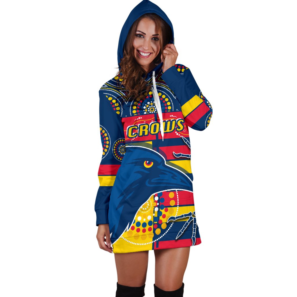 adelaide-women-hoodie-dress-indigenous-crows